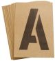 Numbers and Letters Stencil 5in