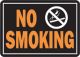 Sign No Smoking 10in x 14in (55882)