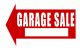 Sign Garage Sale 10in x 24in (5087788)