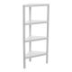 Tatay Lombok Corner Rack White 4 Shelf (4481101)
