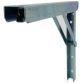 Toledo Folding L Bracket 12in (FB12Z)