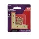 Flat Corner Brace L Shaped Bright Brass 2-1/2 x 1/2 in. 4pk (5461553)