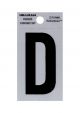 Letter D Reflective 2in
