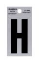 Letter H Reflective 2in