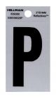 Letter P Reflective 2in