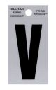 Letter V Reflective 2in