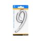 Number 9 Nail On Reflective 4in
