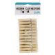 Clothes Pegs Wooden 24 pk (43-CL0012)