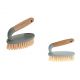 Scrub Brush with Bamboo handle Assorted Colours (123000030)