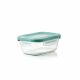 Dish Glass with Snap Lid 1.6 Cup