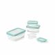 OXO Dish Glass Set 8pc with Snap Lid
