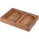 H&S Collection Teak Serving Tray Set 3 Pcs (J11301330)