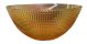 Tinted Glass Bowl Textured