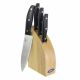 Oster Stainless Steel Cutlery Set with Wood Block 5 pcs (703-6237705)