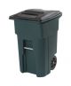 Wheeled Garbage Can Green 32gal (7338114)