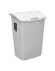 Dual Action Waste Bin White 11.25gal (66747)