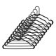 Clothes Hangers Black Plastic 10pk (5037777)