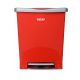 Waste Bin Pedal Millenium Red