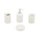 Limpus Bathroom Accessories Set 4pc Striped