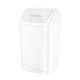 Waste Basket with Swing Top White 26 ltr (6-00088)