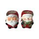 Santini Christmas Candle Holder Ceramic Santa / Snowman Assorted (200-2300264)