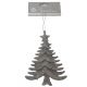 Christmas Tree Ornament Silver (130-0700796)