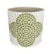 Concepts Life Terracotta Plant Pot Green and White