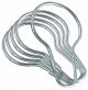Shower Curtain Rings Silver 12pk (44184)