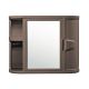 Rimax Bathroom Cabinet with Mirror Brown 735-7316XP