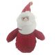 Santa Ornament Stuffed Bell On Hat Tip 8.5in (150-8100550A)