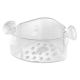 Power Lock Shower Corner Basket Plastic Clear (6405583)