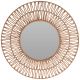 H&S Collection Braided Mirror with Paper 60cm