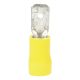 12-10 AWG Yellow Insulated Male Disconnect 8pc