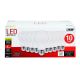 Feit  Electric LED Bulb 10W Warm White 10pk (3597184)