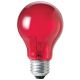 Transparent Colored Light Bulb Red 25W (E26)