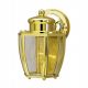 Polished Brass Outdoor Wall Lantern (67963)