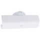 Wall Bathroom Channel Fixture 2 Light White 15in