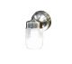 Westinghouse Jelly Jar Brushed Nickle Fixture (66097)