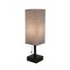 Table Lamp with Charging Ports Type C / Type A (01611T-GY)