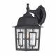 Nuvo Outdoor Wall Lantern Fixture Black (60-3486)