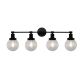 Home Delight Vanity Wall Lamp  (9352BK-4W)