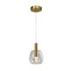 Decorative Pendant LED Hanging Lamp Gold 8W 3000K (00987GD-30K)
