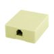 Jack Modular Surface 4 Conductor Ivory (31365)