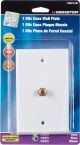 Wall Plate Coax White (33401)