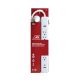 ACE Powerstrip with USB 6 Oulet White (3999987)