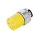 Connector 220V 3 Pole Metal (136416)