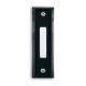 Black Doorbell Button 667-1
