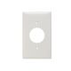 2131W Wall Plate, Standard Size Thermoset Single Receptacle