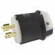 Industrial Grade Non-Shrouded Locking Plug 20A NEMA Configuration: L14-20P
