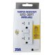 Tamper Resistant Ground Fault Duplex Receptacle 20Amp White 125V